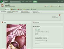 Tablet Screenshot of lezard3.deviantart.com