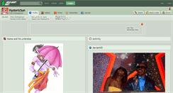 Desktop Screenshot of hystericsun.deviantart.com