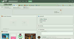 Desktop Screenshot of coffee--break.deviantart.com