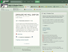Tablet Screenshot of neji-x-hinata-club.deviantart.com