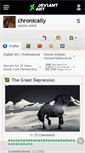 Mobile Screenshot of chronically.deviantart.com