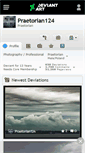 Mobile Screenshot of praetorian124.deviantart.com