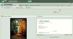 Desktop Screenshot of periwinkleeyes.deviantart.com