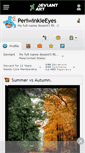 Mobile Screenshot of periwinkleeyes.deviantart.com