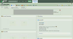 Desktop Screenshot of docsniper.deviantart.com