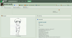 Desktop Screenshot of bloody-glory.deviantart.com