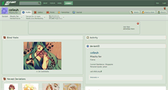 Desktop Screenshot of celleuh.deviantart.com
