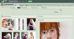 Desktop Screenshot of lavie-nenharma.deviantart.com