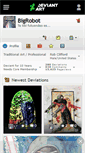 Mobile Screenshot of bigrobot.deviantart.com