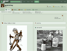 Tablet Screenshot of good-ol-boy.deviantart.com