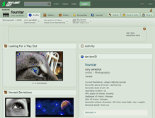 Tablet Screenshot of fourstar.deviantart.com