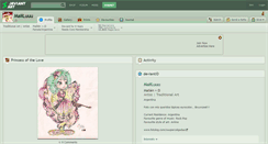 Desktop Screenshot of maiiluuu.deviantart.com