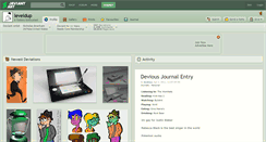 Desktop Screenshot of leveldup.deviantart.com