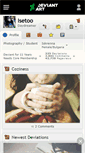 Mobile Screenshot of isetoo.deviantart.com