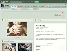 Tablet Screenshot of isetoo.deviantart.com