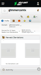 Mobile Screenshot of glimmercomix.deviantart.com