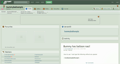 Desktop Screenshot of bummyballoonplz.deviantart.com