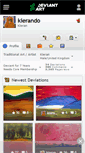 Mobile Screenshot of kierando.deviantart.com