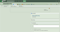 Desktop Screenshot of green-earth-army.deviantart.com