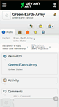 Mobile Screenshot of green-earth-army.deviantart.com