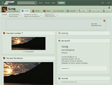 Tablet Screenshot of glmig.deviantart.com