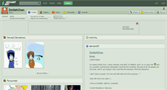 Desktop Screenshot of emilehchan.deviantart.com