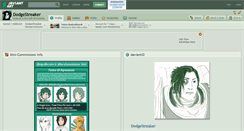 Desktop Screenshot of dodgestreaker.deviantart.com