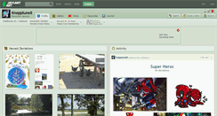 Desktop Screenshot of knepptune8.deviantart.com