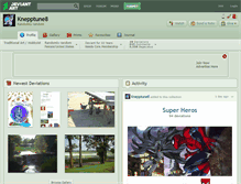 Tablet Screenshot of knepptune8.deviantart.com