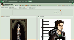 Desktop Screenshot of deusartmachina.deviantart.com