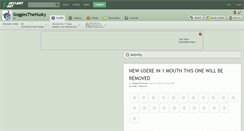 Desktop Screenshot of gogglesthehusky.deviantart.com