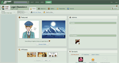 Desktop Screenshot of legal-obsession.deviantart.com