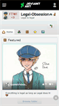 Mobile Screenshot of legal-obsession.deviantart.com