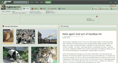 Desktop Screenshot of hugmonster341.deviantart.com