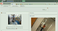 Desktop Screenshot of feathereyelashes.deviantart.com