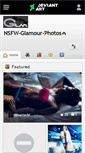 Mobile Screenshot of nsfw-glamour-photos.deviantart.com