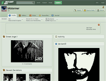 Tablet Screenshot of bitstormer.deviantart.com