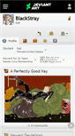 Mobile Screenshot of blackstray.deviantart.com