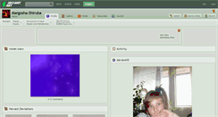 Desktop Screenshot of margosha-shiruba.deviantart.com