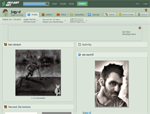 Tablet Screenshot of jogy-d.deviantart.com