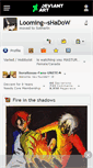 Mobile Screenshot of looming--shadow.deviantart.com