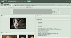 Desktop Screenshot of juliettez.deviantart.com