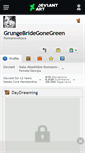 Mobile Screenshot of grungebridegonegreen.deviantart.com