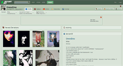Desktop Screenshot of oreoxemo.deviantart.com