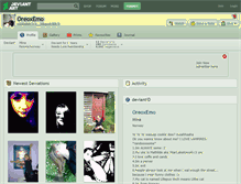 Tablet Screenshot of oreoxemo.deviantart.com