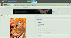 Desktop Screenshot of aile-m.deviantart.com