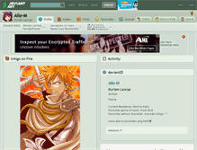 Tablet Screenshot of aile-m.deviantart.com