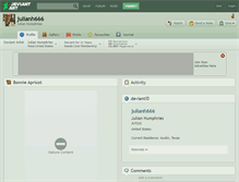 Tablet Screenshot of julianh666.deviantart.com