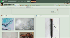 Desktop Screenshot of lonesomeaesthetic.deviantart.com