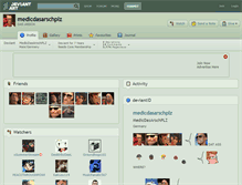 Tablet Screenshot of medicdasarschplz.deviantart.com